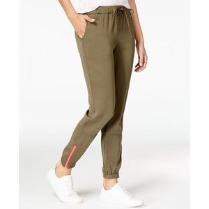 One Hart Juniors' Ankle-zipper Soft Jogger Pants  Grape Leaf XS